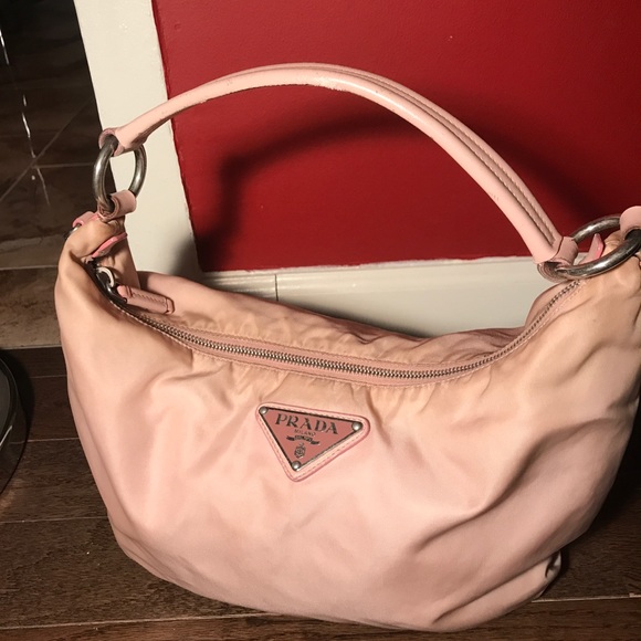 baby pink prada bag